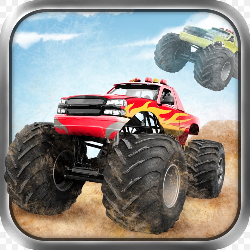 My Little Book Of Big Trucks Radio-controlled Car Monster Truck Off-roading, PNG, 1024x1024px, Car, Auto Racing, Automotive Exterior, Automotive Tire, Automotive Wheel System Download Free