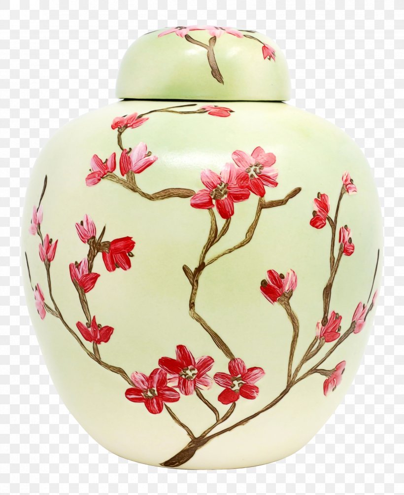 Cherry Blossom Cartoon, PNG, 2449x3000px, Vase, Blossom, Ceramic, Cherry Blossom, Dishware Download Free