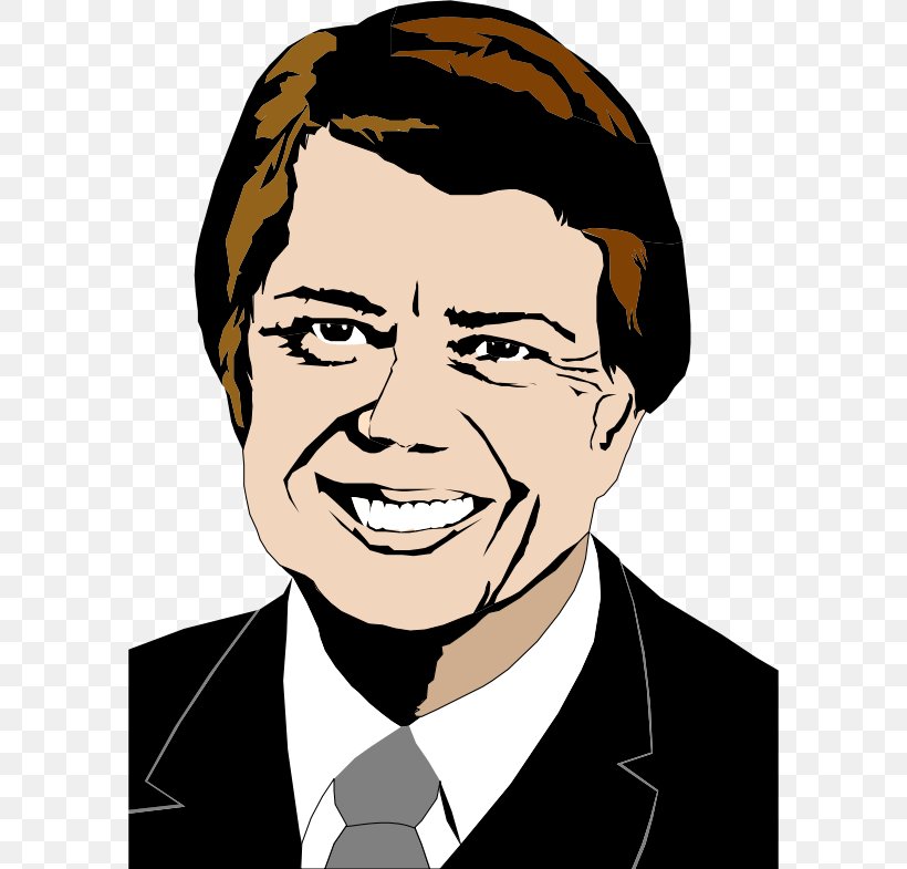 Jimmy Carter President Of The United States Clip Art, PNG, 588x785px, Jimmy Carter, Cartoon, Cheek, Chin, Coloring Book Download Free