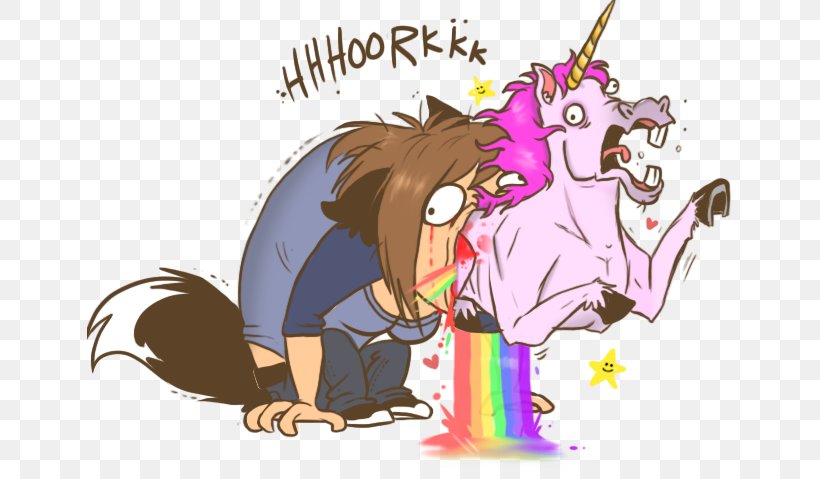 Unicorn Vomiting Rainbow Legendary Creature, PNG, 645x479px, Watercolor, Cartoon, Flower, Frame, Heart Download Free