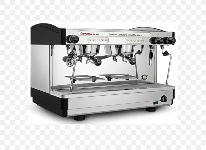 Espresso Machines Coffeemaker Faema, PNG, 600x600px, Espresso, Cimbali, Coffee, Coffee Bean, Coffeemaker Download Free