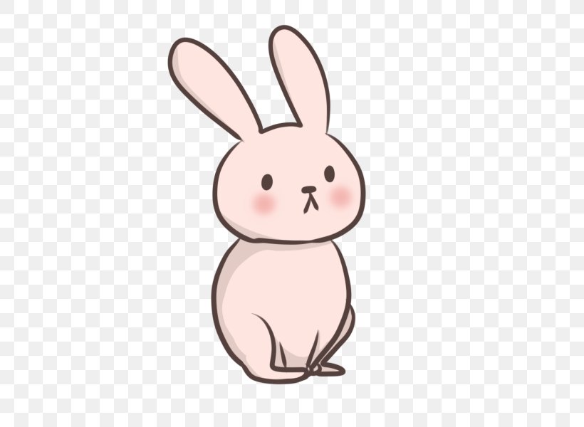 Domestic Rabbit Hare Easter Bunny Illustration, PNG, 600x600px, Domestic Rabbit, Animal, Easter Bunny, Hare, Mammal Download Free