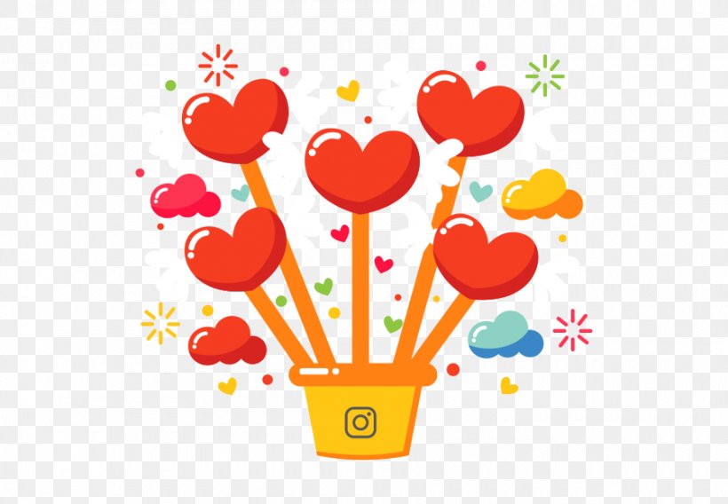 Floral Design Instagram Like Button Clip Art, PNG, 900x624px, Watercolor, Cartoon, Flower, Frame, Heart Download Free