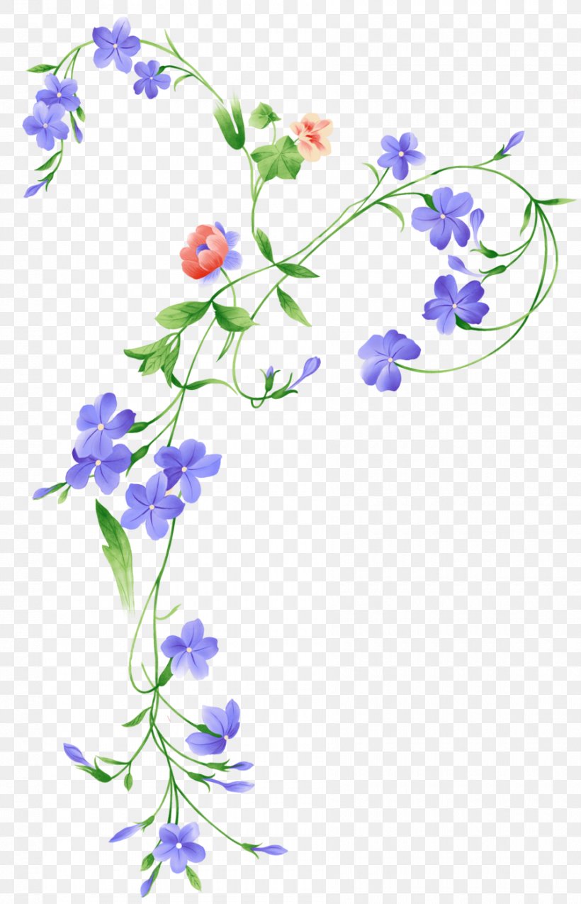 Flower Floral Design Image, PNG, 900x1400px, Flower, Art, Blue, Branch, Color Download Free