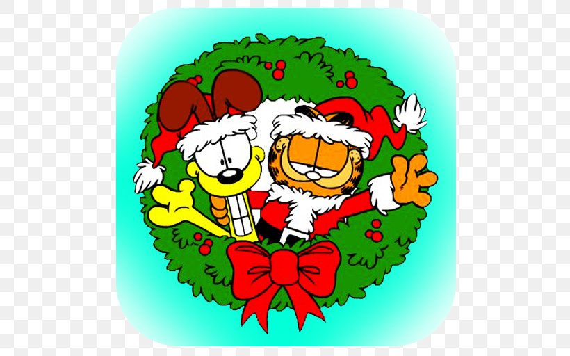 Odie Garfield Minus Garfield Christmas Clip Art, PNG, 512x512px, Odie, Animaatio, Art, Artwork, Christmas Download Free