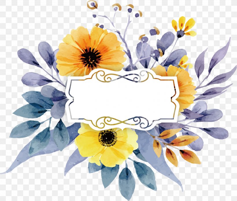 Euclidean Vector Computer File, PNG, 3135x2667px, Wedding Invitation, Artificial Flower, Cut Flowers, Daisy Family, Flora Download Free