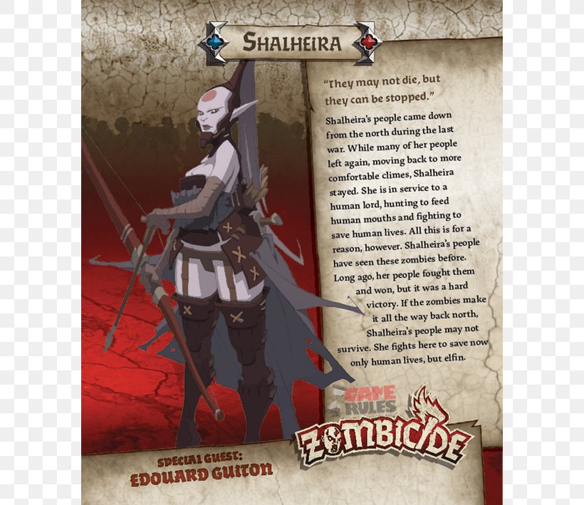 Zombicide Black Death CMON Limited Plague Game, PNG, 709x709px, Watercolor, Cartoon, Flower, Frame, Heart Download Free