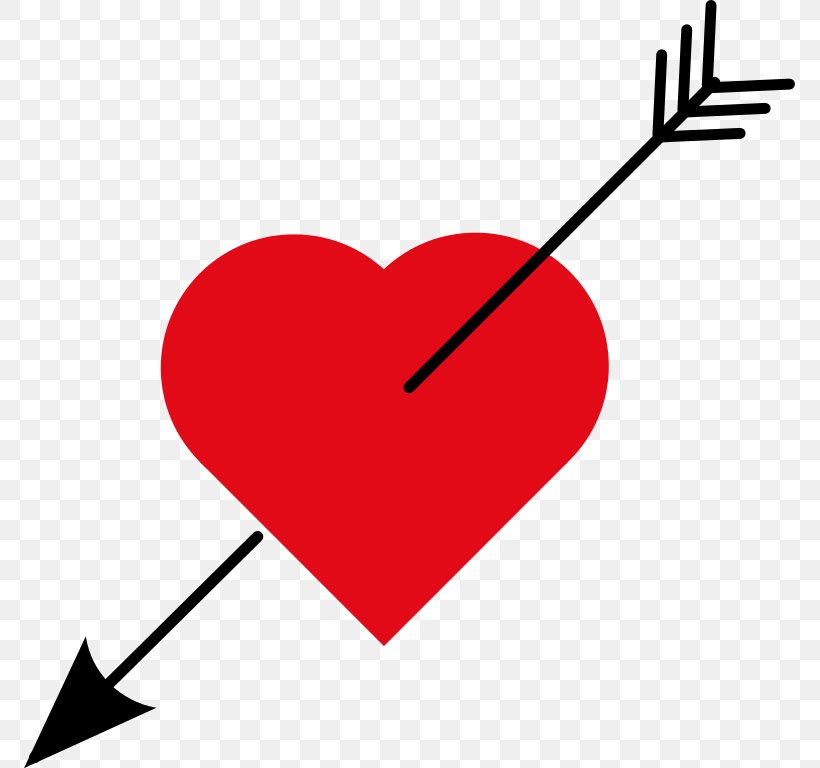 Heart Love Arrow Clip Art, PNG, 771x768px, Watercolor, Cartoon, Flower, Frame, Heart Download Free