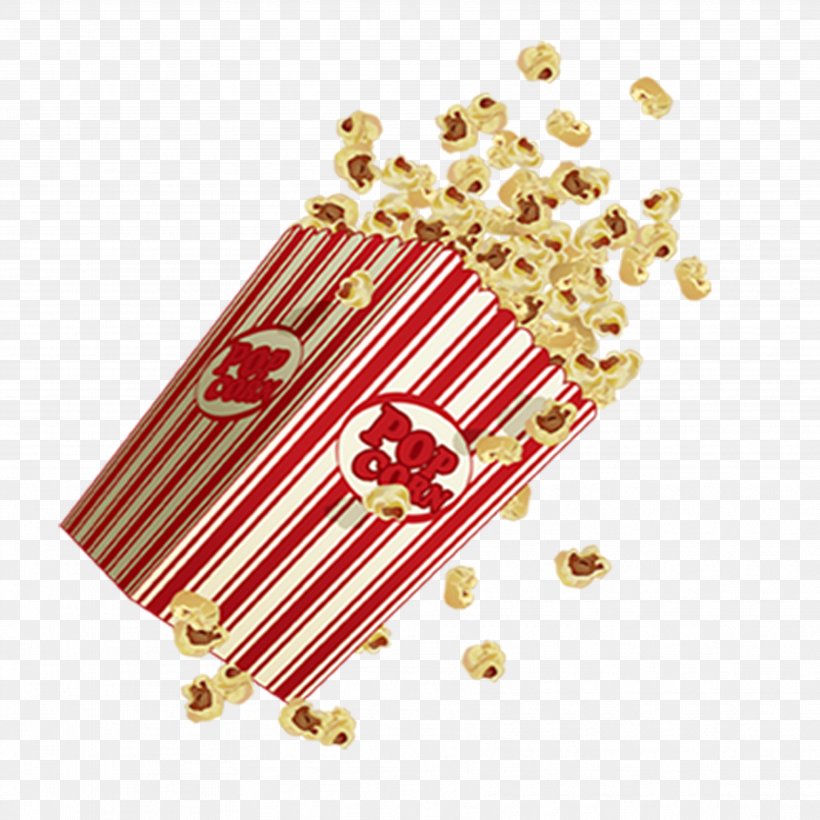 Popcorn, PNG, 3543x3543px, Popcorn, Cinema, Drawing, Formato Transparente, Maize Download Free