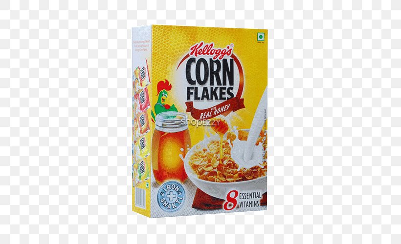 Corn Flakes Breakfast Cereal Muesli Kellogg's, PNG, 500x500px, Corn Flakes, Banana, Breakfast, Breakfast Cereal, Cereal Download Free
