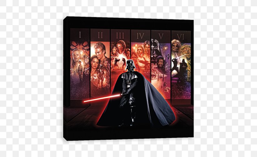Anakin Skywalker Luke Skywalker Han Solo Star Wars Film Poster, PNG, 500x500px, Anakin Skywalker, Art, Empire Strikes Back, Film, Film Poster Download Free