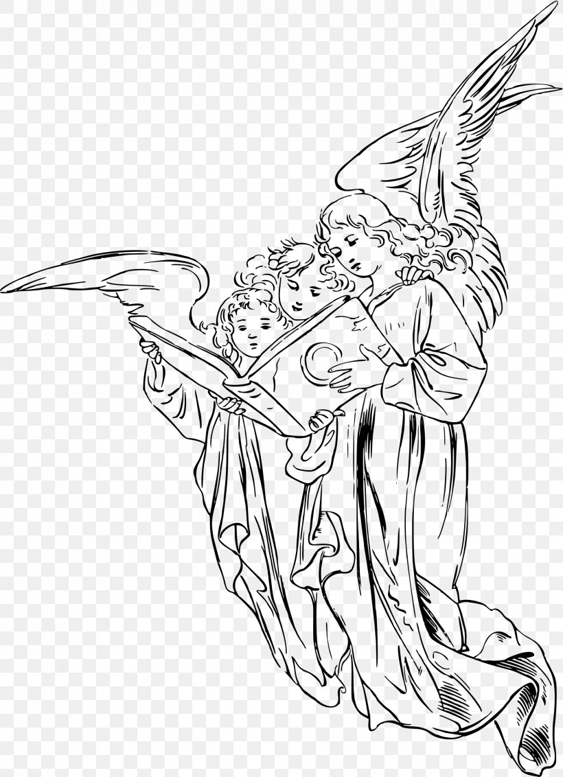Archangel Guardian Angel Drawing, PNG, 1737x2400px, Angel, Archangel, Arm, Artwork, Black Download Free