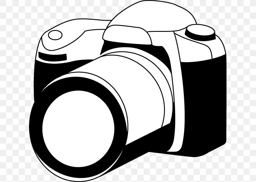 Black And White Sigma SD1 Single-lens Reflex Camera Clip Art, PNG, 633x583px, Black And White, Area, Artwork, Black, Camera Download Free