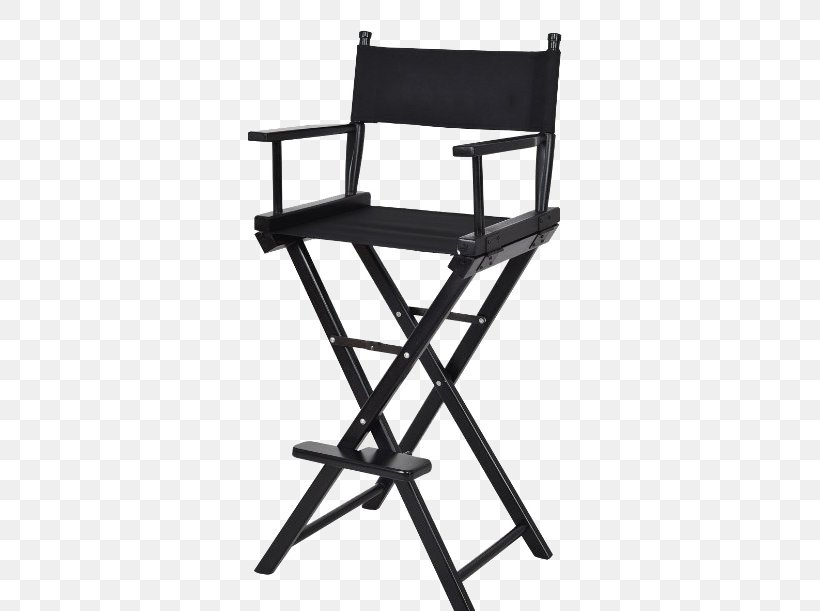 Director's Chair Make-up Artist Folding Chair Cosmetics, PNG, 613x611px, Chair, Armrest, Bar Stool, Black And White, Cosmetics Download Free
