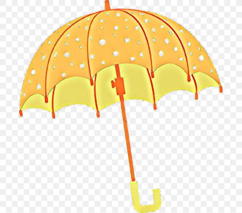 Orange, PNG, 689x721px, Umbrella, Orange, Yellow Download Free