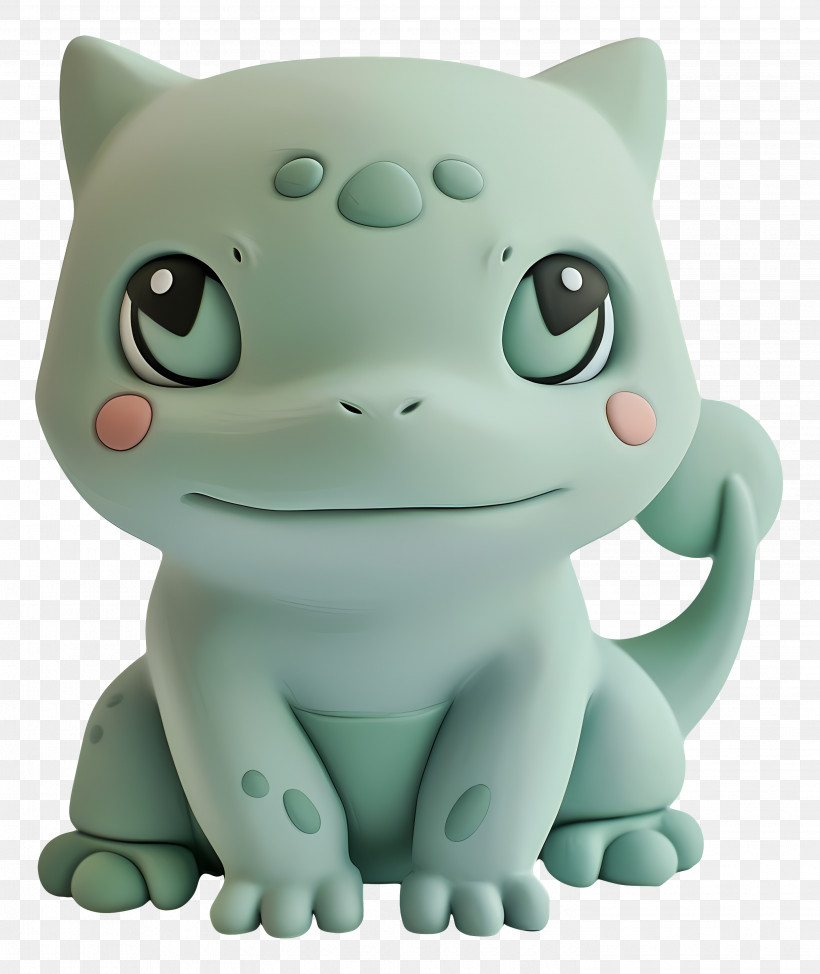 Bulbasaur - Cute Cartoon Creature In Green PNG