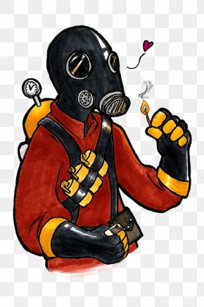Pyro - Team Fortress 2 Video Game Loadout Character Art PNG