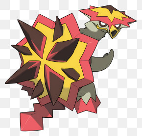 Turtonator - Cartoon Turtle With Shield PNG