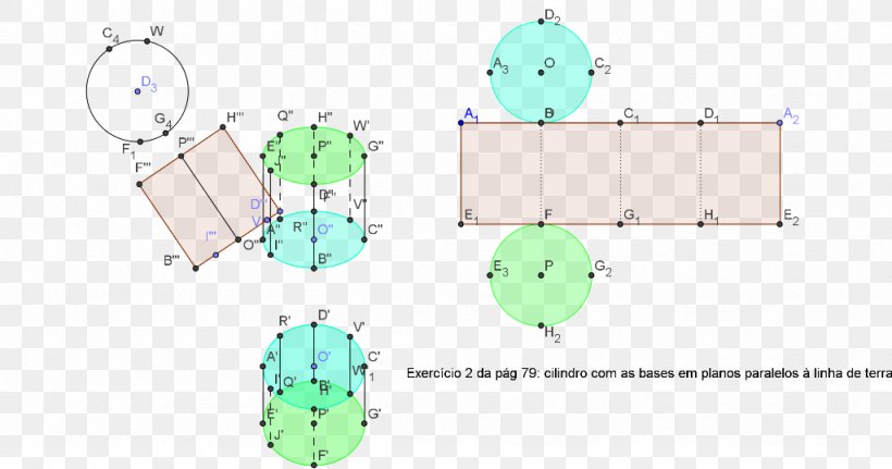 Descriptive Geometry Cylinder Mathematics GeoGebra, PNG, 1024x539px, Descriptive Geometry, Antiprism, Area, Cone, Course Download Free