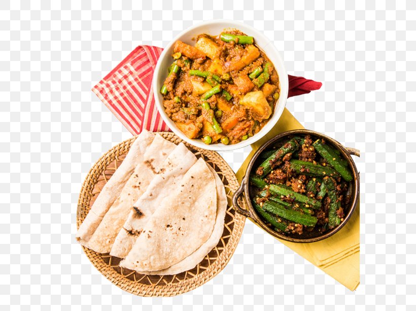Indian Cuisine Roti Paratha Vegetarian Cuisine Recipe, PNG, 602x612px, Indian Cuisine, American Food, Bhendi Fry, Chapati, Cooking Download Free