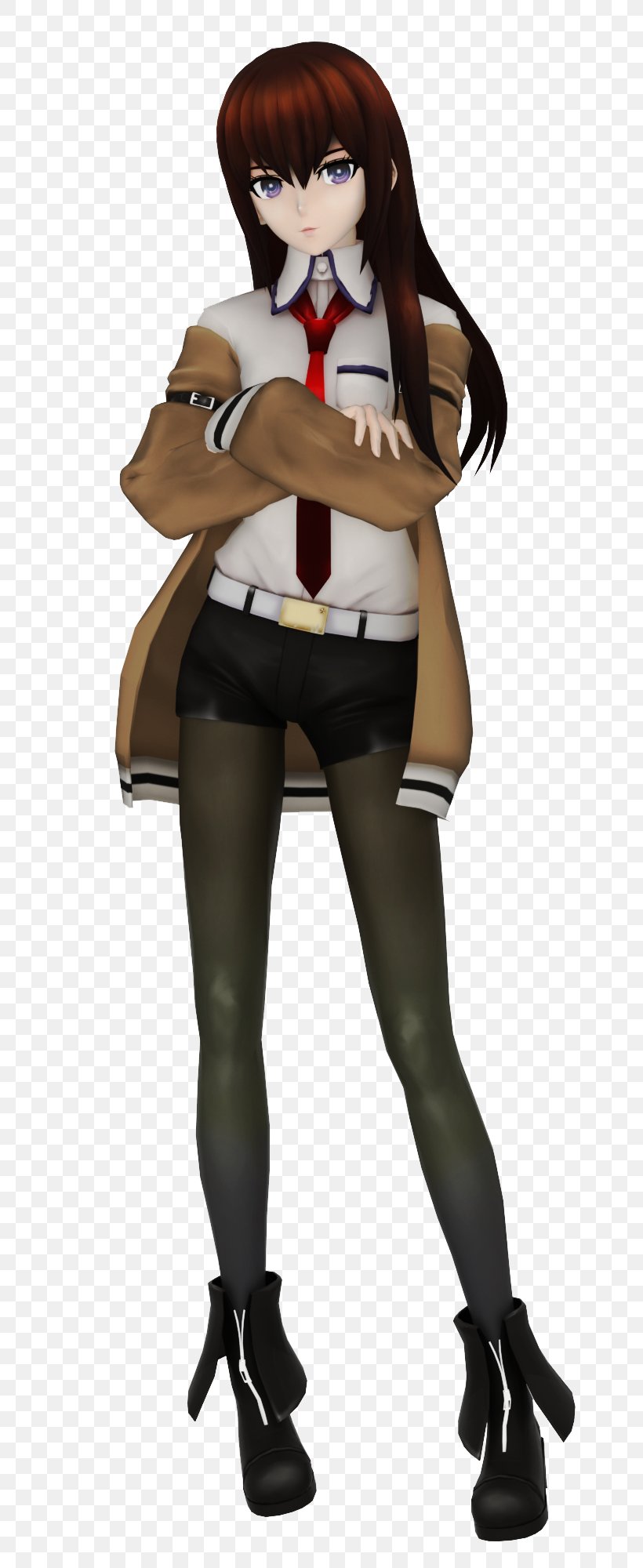 Kurisu Makise Steins;Gate Phantom Breaker Character Design, PNG, 772x2000px, Watercolor, Cartoon, Flower, Frame, Heart Download Free