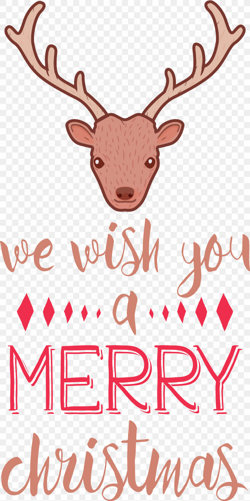 Merry Christmas Wish, PNG, 1498x3000px, Merry Christmas, Antler, Biology, Deer, Meter Download Free