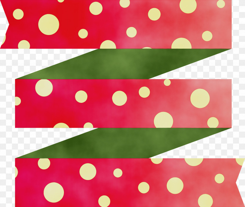 Polka Dot, PNG, 3000x2533px, Ribbon, Green, Line, Multiple Ribbon, Paint Download Free
