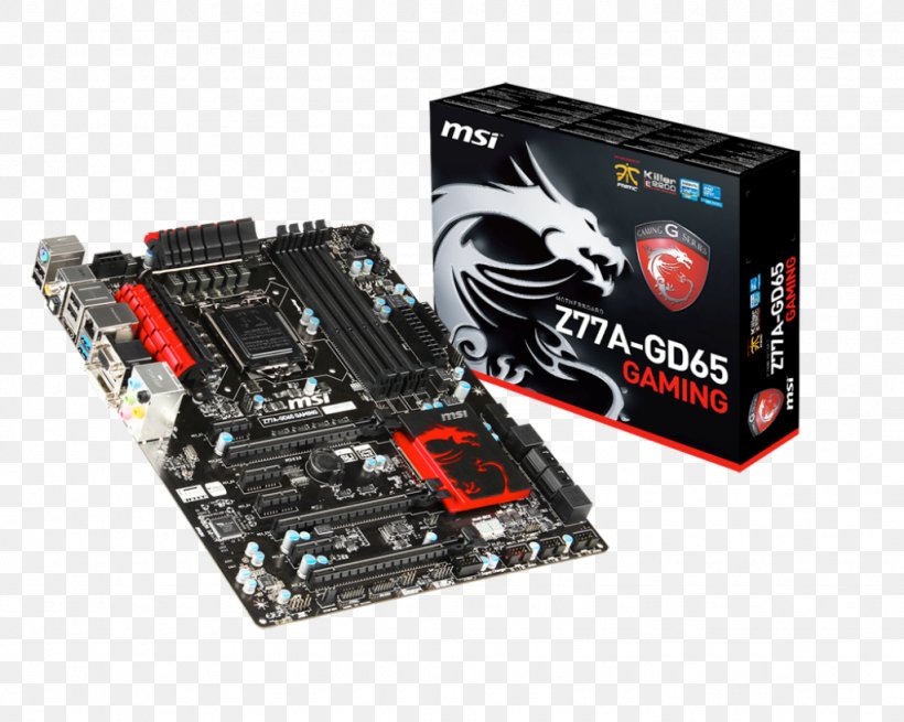 For Msi Ms-7752 Laptop Motherboard Z77A-G45 Ver:1.1 Skt 1155 Ddr3 100% LGA 1155 MSI Z77A-GD65, PNG, 1024x819px, Msi, Atx, Computer Component, Computer Cooling, Computer Hardware Download Free