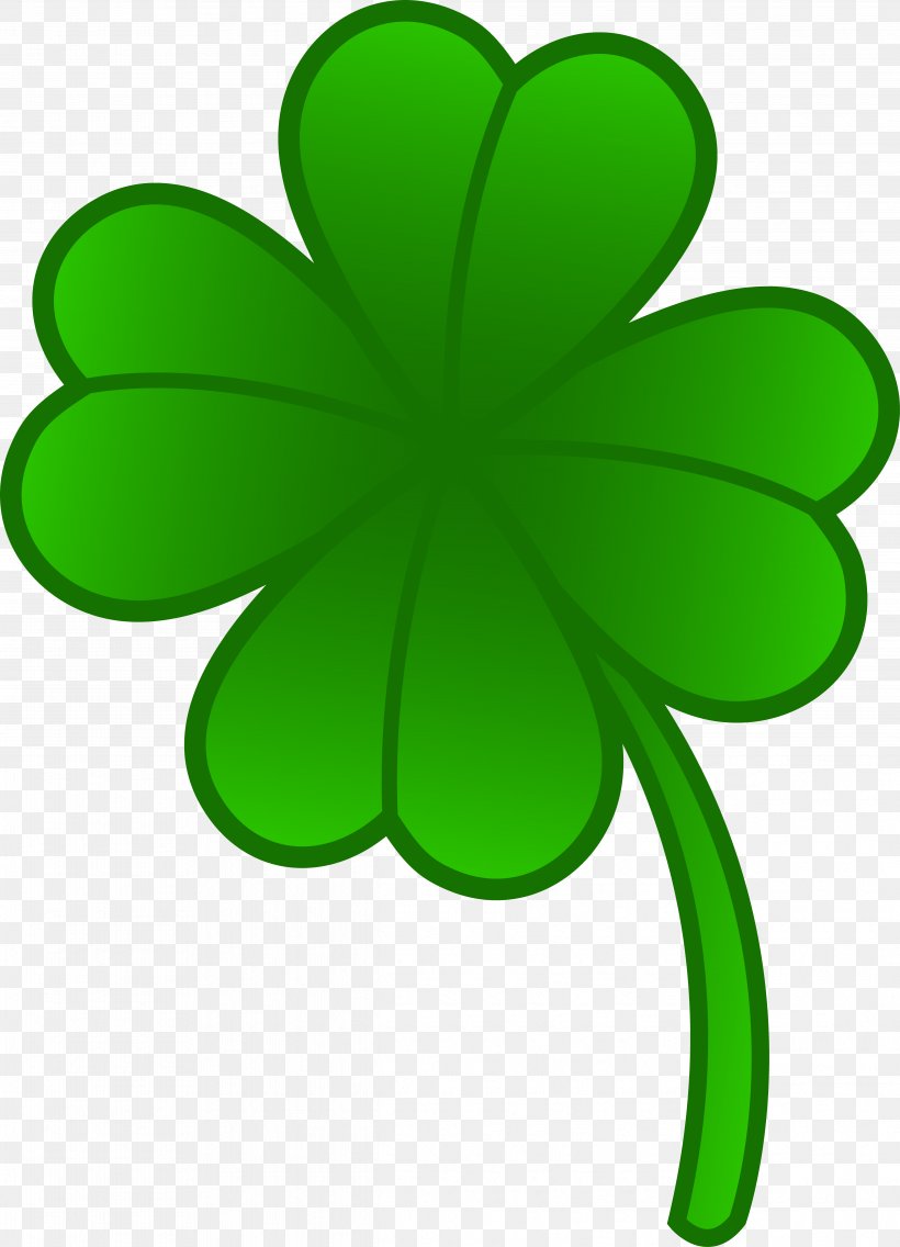 Four Leaf Clover Shamrock Saint Patricks Day Clip Art Png