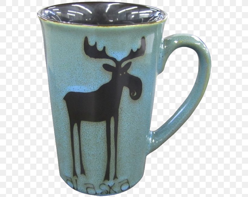 Coffee Cup Ceramic Mug Teacup, PNG, 650x650px, Coffee Cup, Alaska Moose, American Moose, Antler, Ceramic Download Free