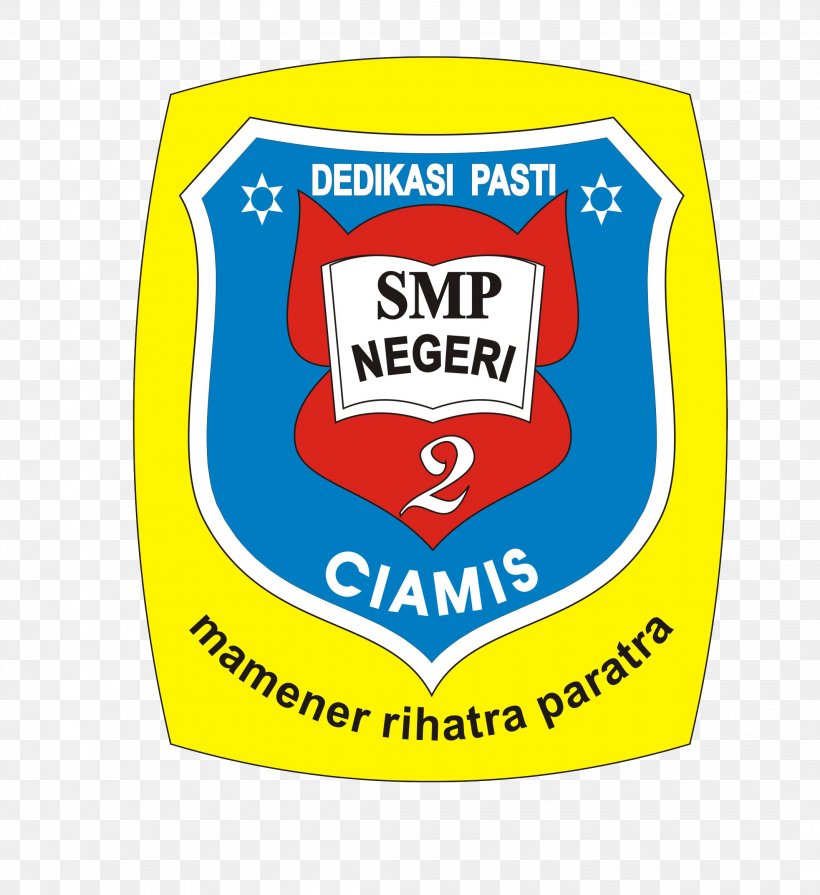 SMP Negeri 2 Ciamis Logo Middle School Sekolah Menengah Pertama (SMP) N 3 Ciamis, PNG, 2135x2332px, Logo, Area, Brand, Ciamis Regency, Label Download Free