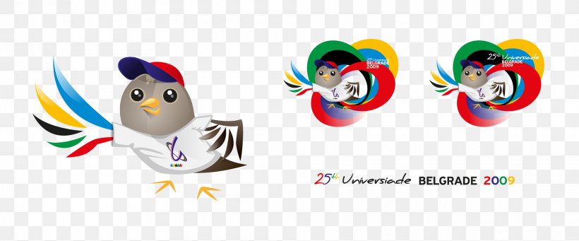 Universiade Once Every Two Years Logo Design Flightless Bird, PNG, 1920x800px, Universiade, Baby Toys, Brand, Cartoon, Fictional Character Download Free