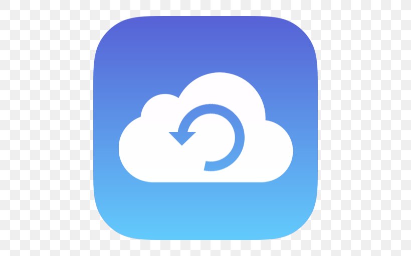 ICloud IPhone Cloud Storage, PNG, 512x512px, Icloud, Apple, Blue, Cloud Computing, Cloud Storage Download Free