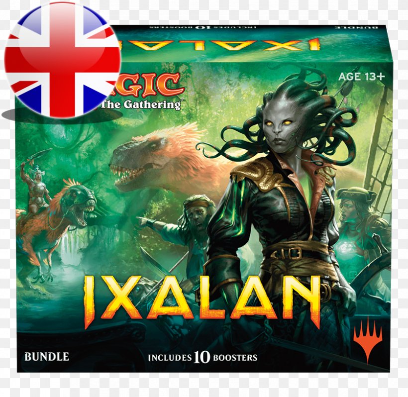 Magic: The Gathering – Duels Of The Planeswalkers Ixalan Booster Pack Playing Card, PNG, 838x816px, Magic The Gathering, Action Figure, Advertising, Album Cover, Booster Pack Download Free