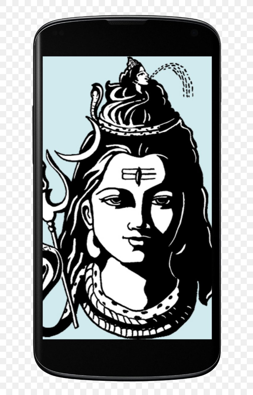 Om Namah Shivaya Mantra Parvati Om Namah Shivaya, PNG, 720x1280px, Shiva, Art, Black, Black And White, Deity Download Free