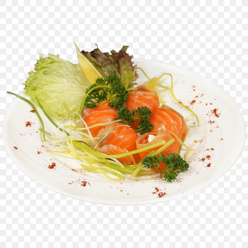 Sashimi Smoked Salmon Vegetarian Cuisine Salad, PNG, 945x945px, Sashimi, Asian Food, Cuisine, Dish, Food Download Free