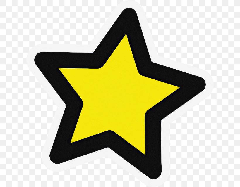 Yellow Star Icon Sign Symbol, PNG, 640x640px, Yellow, Logo, Sign, Star, Symbol Download Free