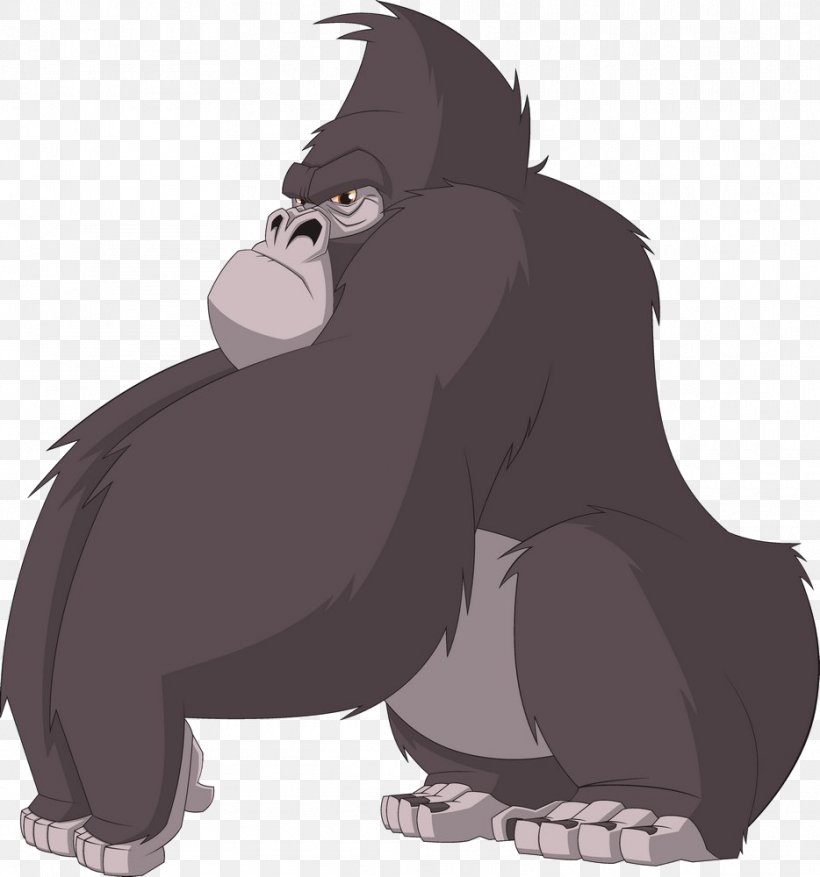 Chimpanzee Gorilla Ape Cartoon, PNG, 934x1000px, Chimpanzee, Ape, Bear, Carnivoran, Cartoon Download Free