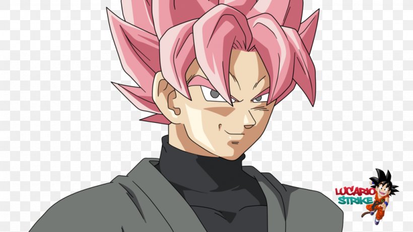 Goku Black Super Dragon Ball Heroes Super Saiyan Fan Art, PNG, 1024x576px, Watercolor, Cartoon, Flower, Frame, Heart Download Free