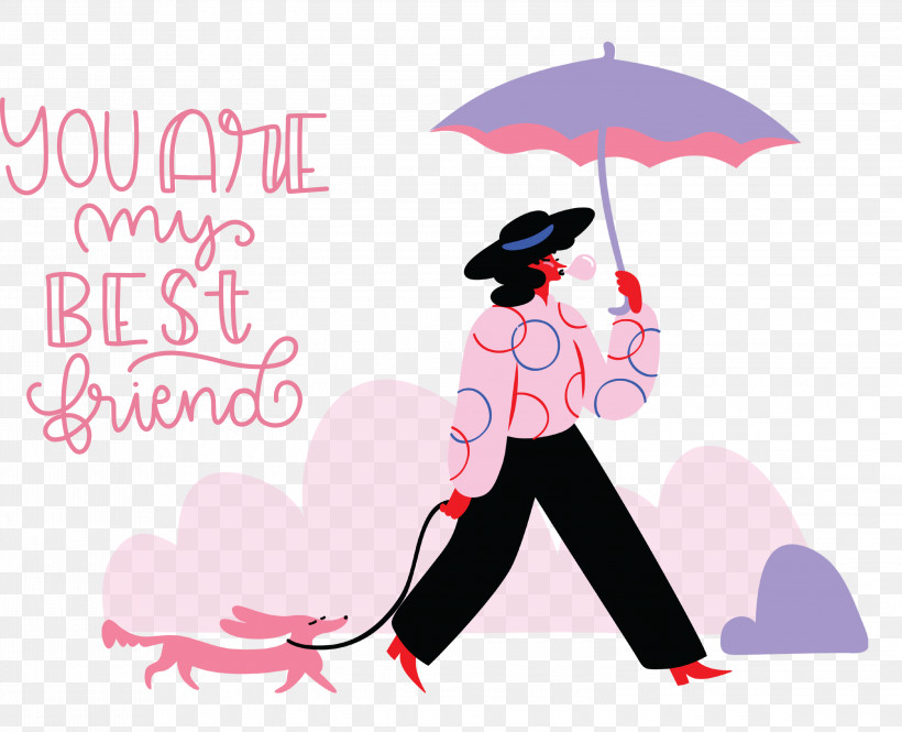 Best Friends You Are My Best Friends, PNG, 3000x2435px, Best Friends, Cartoon, Character, Dog, Dog Walking Download Free
