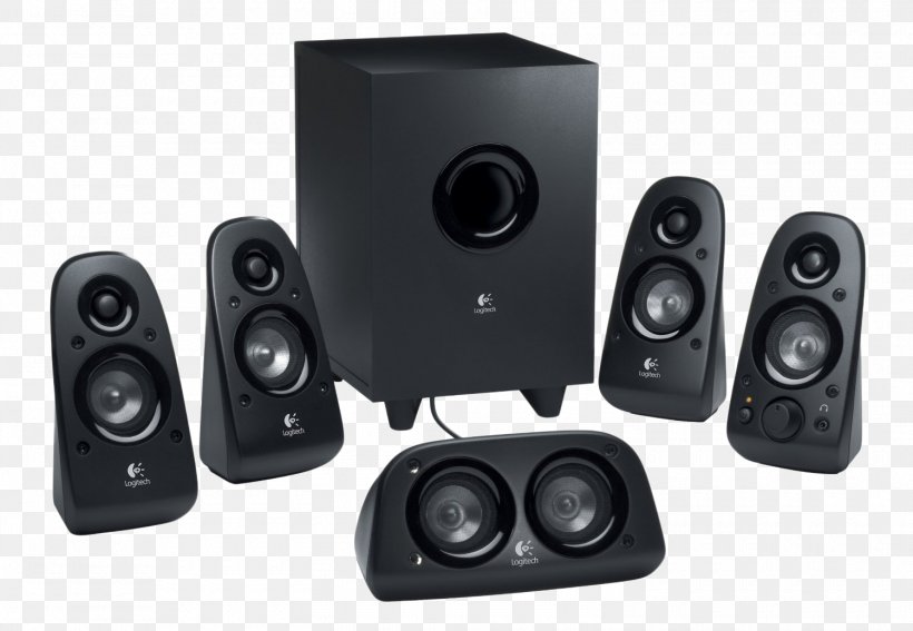 Logitech Z506 5.1 Surround Sound Loudspeaker Computer Speakers, PNG, 1500x1038px, 51 Surround Sound, Logitech Z506, Audio, Audio Equipment, Audio Power Download Free
