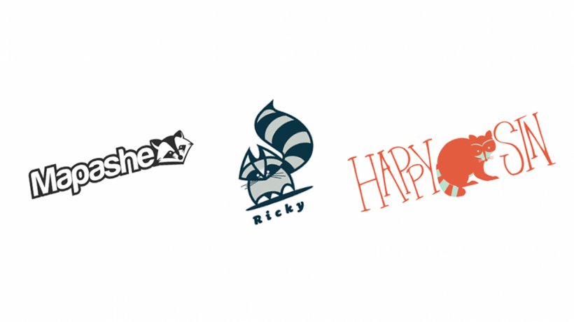 Logo Raccoon Typeface, PNG, 1600x900px, Logo, Brand, Design Studio, Designer, Drawing Board Download Free