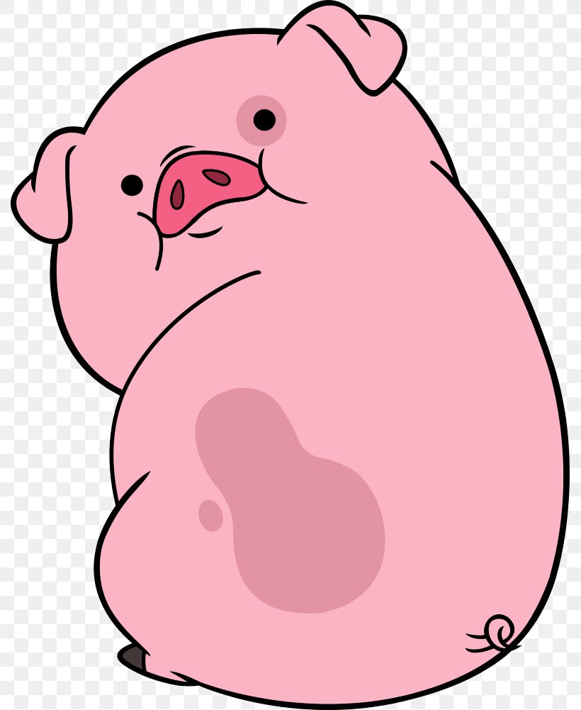 Waddles Pig Drawing Land Before Swine Clip Art, PNG, 789x1001px, Waddles, Area, Art, Artwork, Carnivoran Download Free