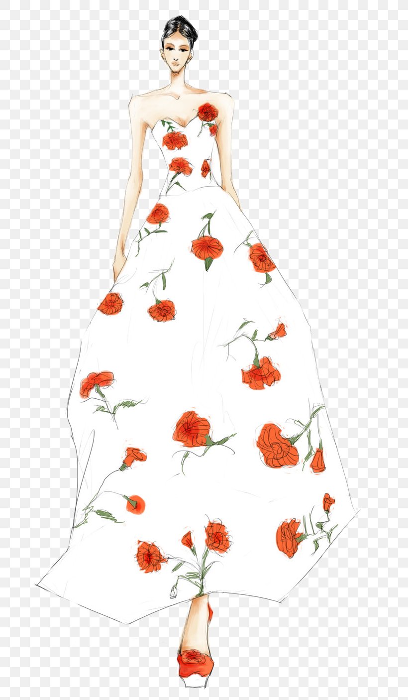 Wedding Dress Designer Illustration, PNG, 700x1406px, Wedding Dress, Art, Bridal Clothing, Clothing, Costume Design Download Free