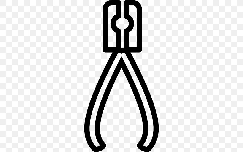 Pliers Clip Art, PNG, 512x512px, Pliers, Area, Black And White, Finger, Hand Download Free