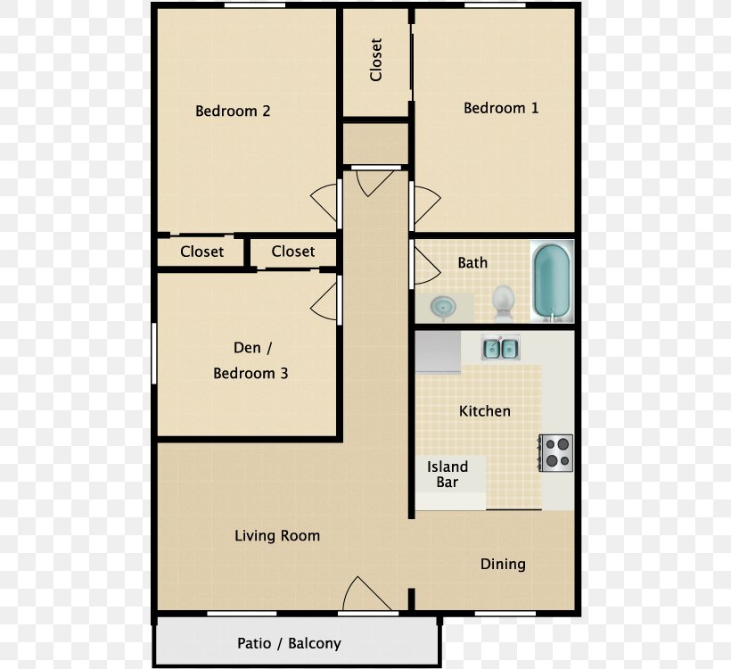 Floor Plan House Bedroom El Pavon Apartments, PNG, 750x750px, Floor Plan, Apartment, Area, Bed, Bedroom Download Free