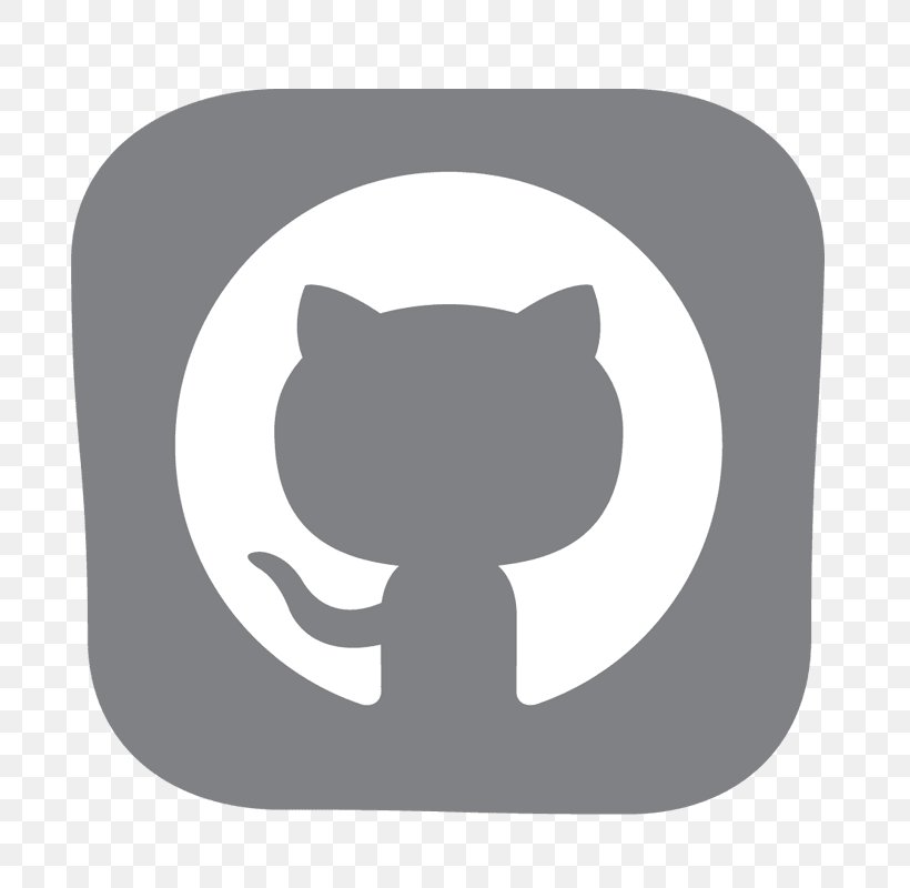 GitHub Distributed Version Control, PNG, 800x800px, Github, Black, Black And White, Carnivoran, Cat Download Free