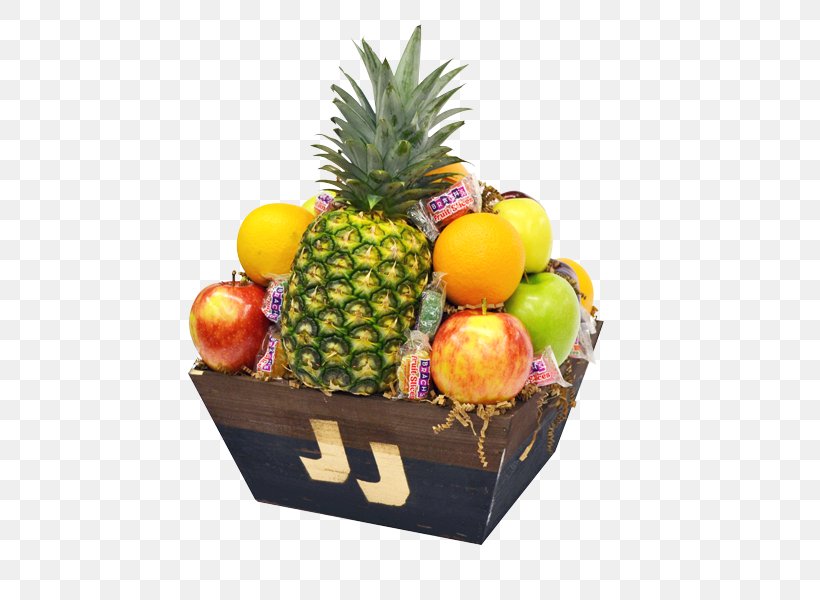 Pineapple Hamper Food Gift Baskets, PNG, 600x600px, Pineapple, Ananas, Basket, Diet, Diet Food Download Free