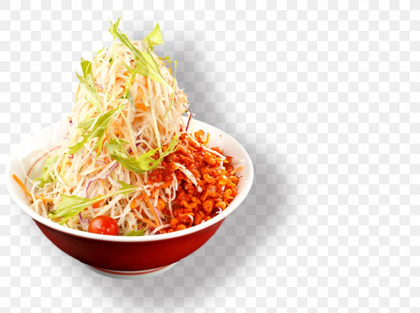 Chinese Noodles Yakisoba 周旋人 Hiyashi Chūka Ramen, PNG, 1040x775px, Chinese Noodles, Asian Food, Cellophane Noodles, Chinese Food, Coleslaw Download Free