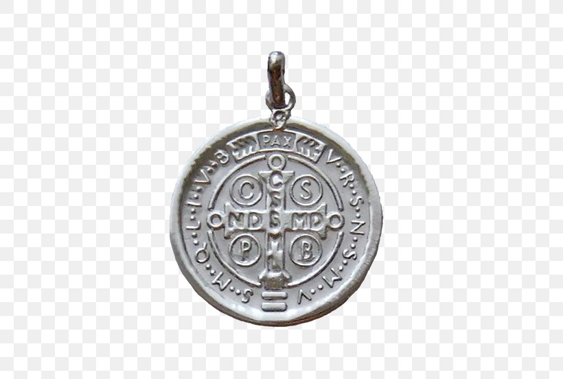 Locket Saint Benedict Medal Silver Sagrada Família, PNG, 500x552px, Locket, Archangel, Color, Jewellery, Medal Download Free